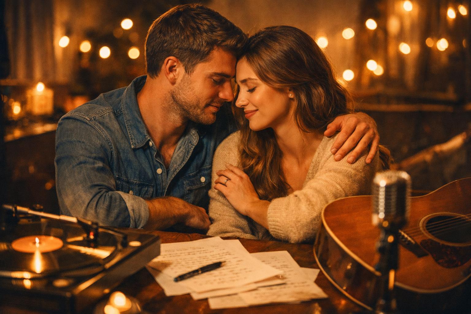 Песня про отношения на заказ, романтическая музыкальная атмосфера для пары
