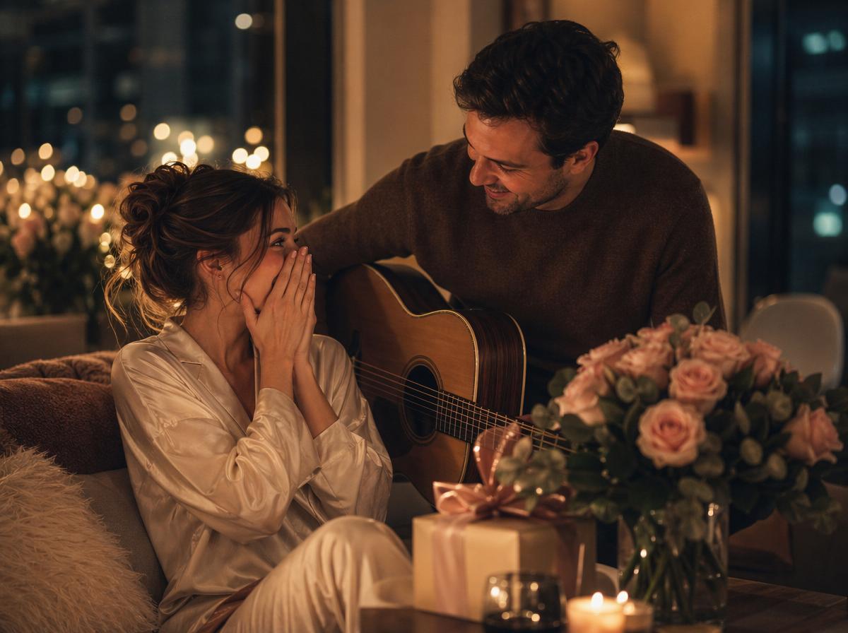 Подарить песню на день рождения жене, трогательный музыкальный сюрприз