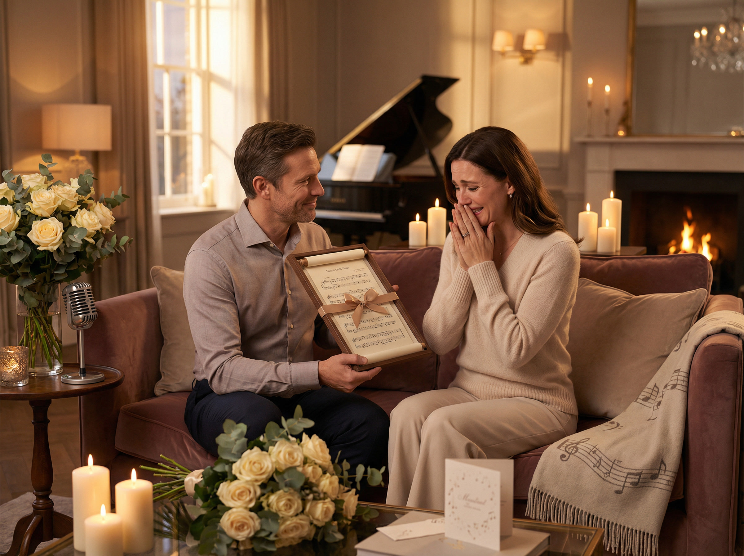 Заказать песню в подарок жене - романтический музыкальный сюрприз для любимой