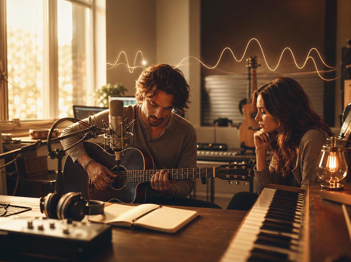 Сочинить песню на заказ в уютной музыкальной студии