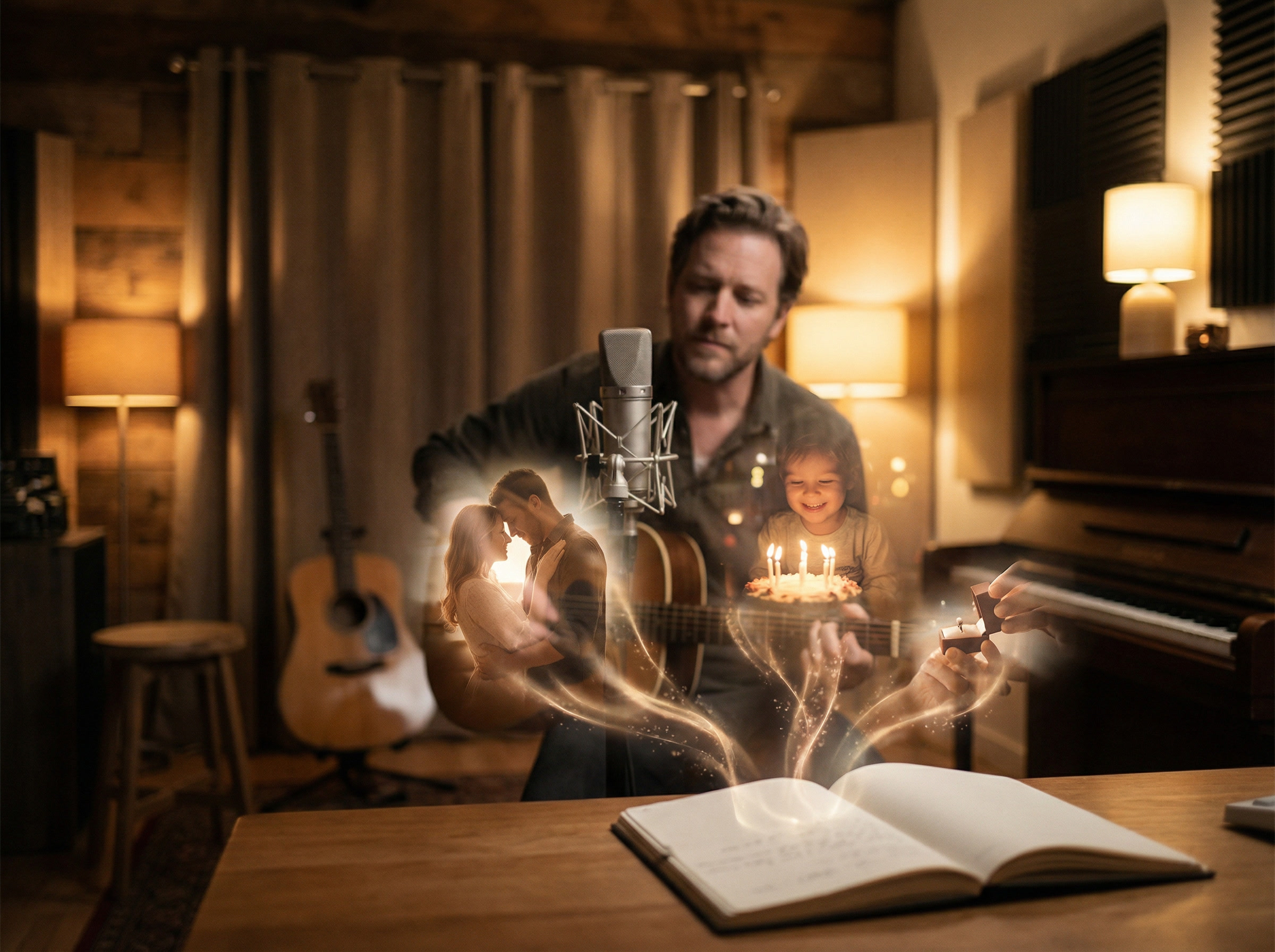 Где заказать песню по своей истории: создание авторской песни в уютной студии