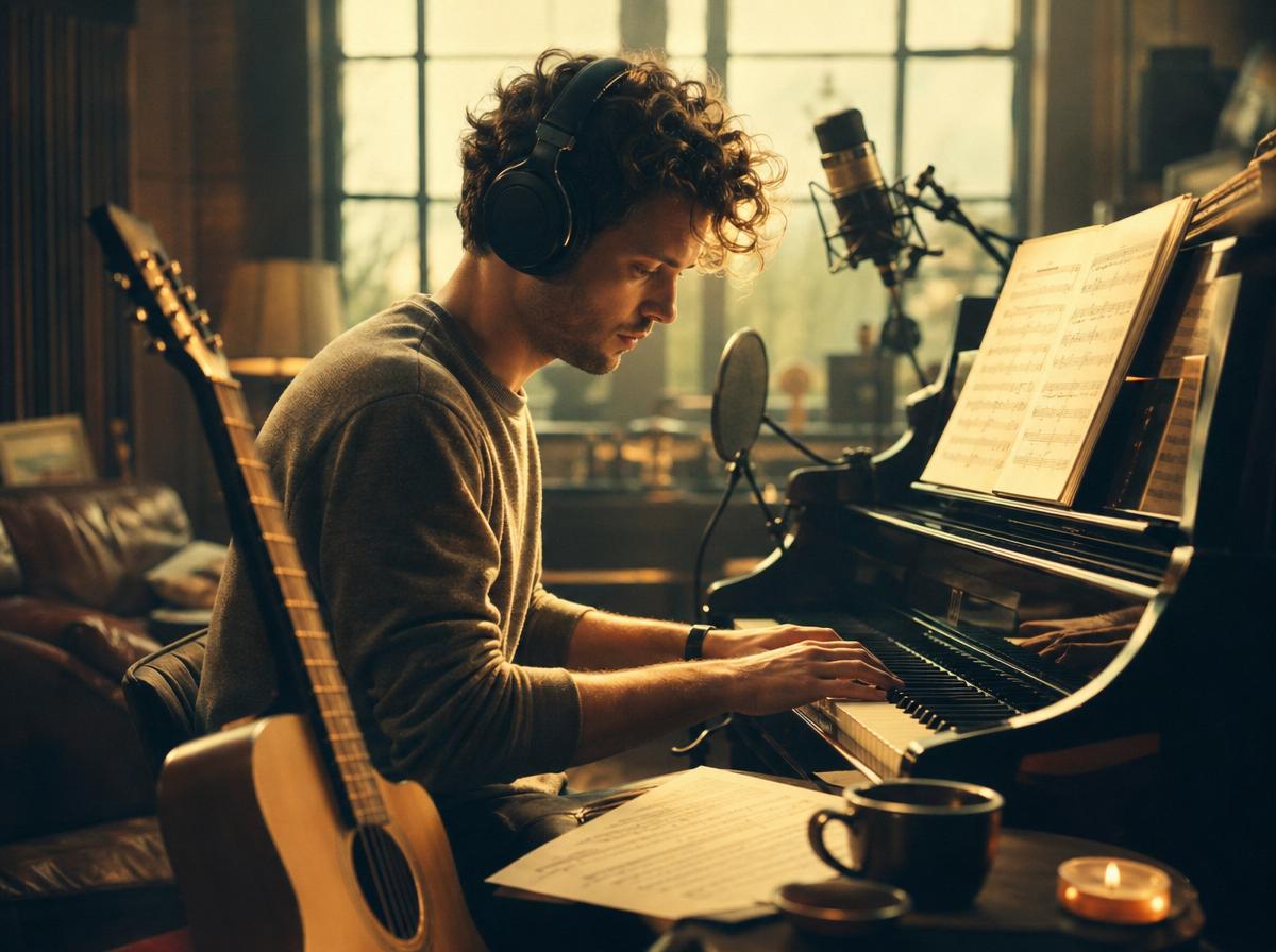 Сочинение песни на заказ в уютной музыкальной студии