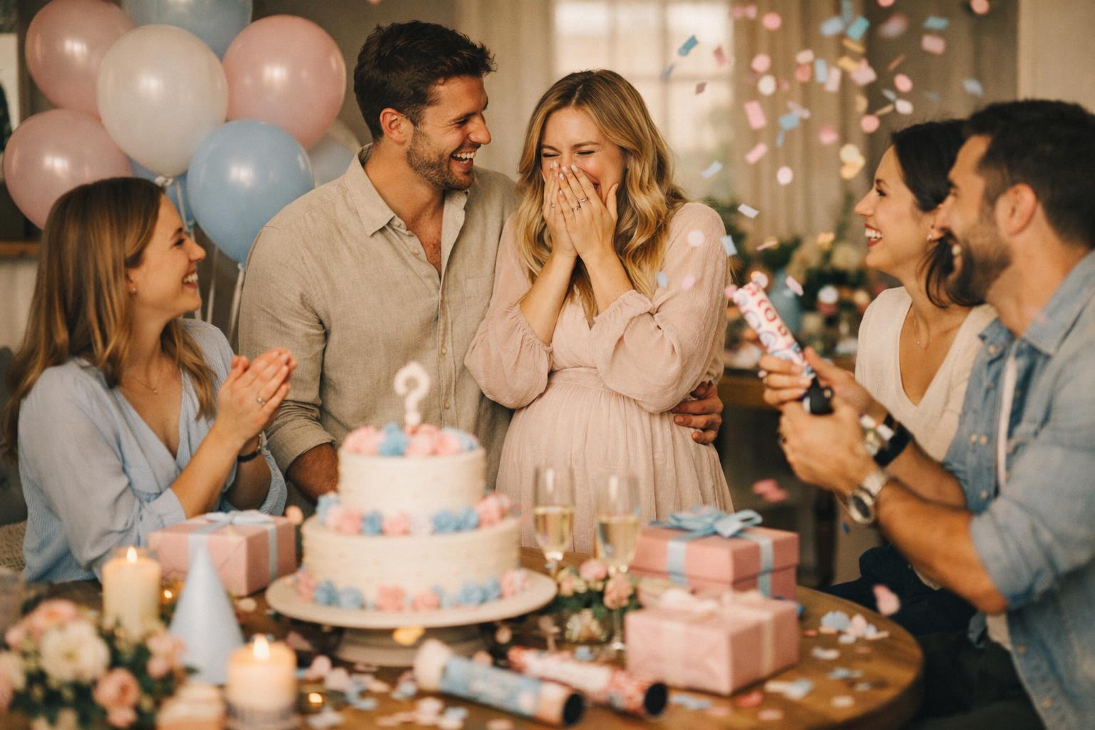 Что подарить друзьям на гендер пати: уютный праздник с подарками