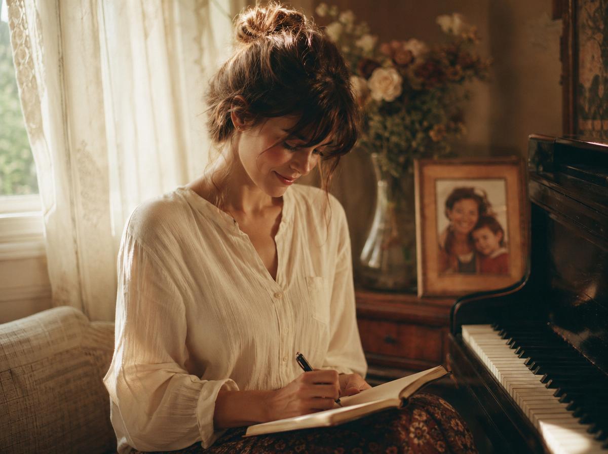 Обложка статьи о том, как сочинить песню про маму на заказ